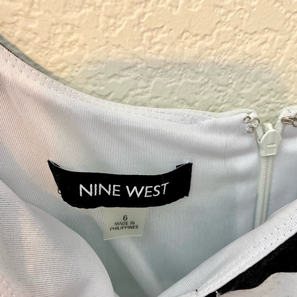 NINE WEST Striped A-Line Tank Dress- Retro Summer - Picture 12 of 13